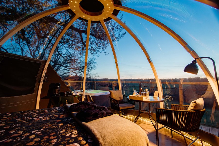 Hébergement AbracadaRoom : Bulle au sommet du Chêne & Spa - Image 8