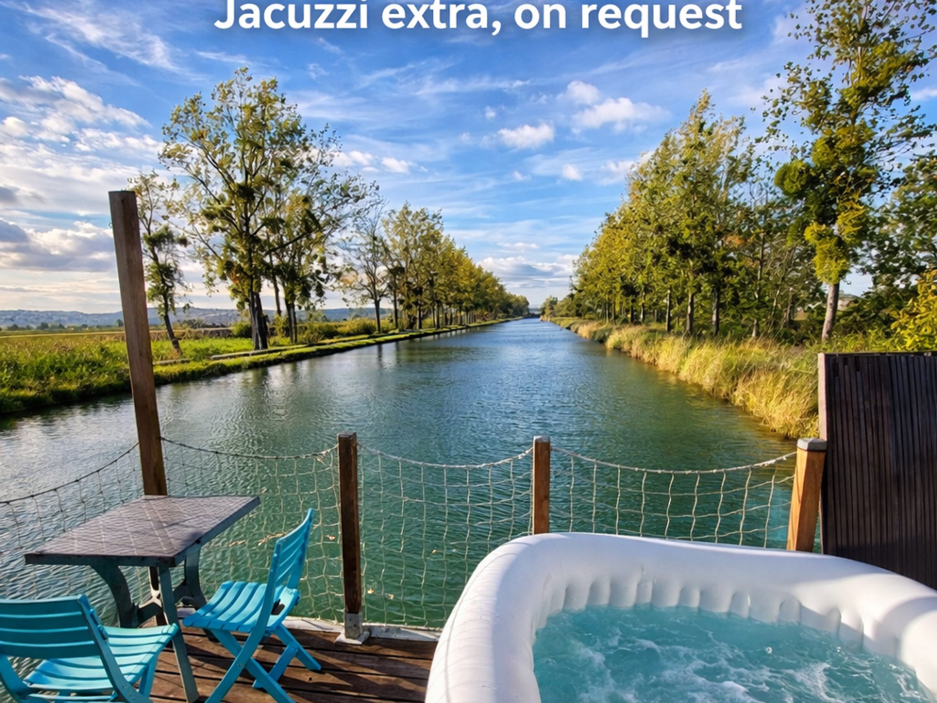 Cottage flottant près de Dijon