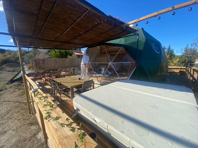 Domaine AbracadaRoom : Glamping Dôme les Cigales - Image 19