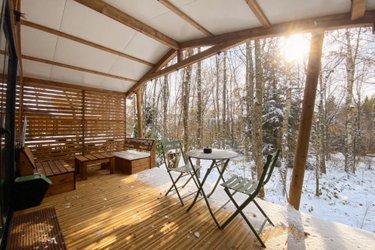 HY•Lødge Spa-2pers N°1 (Chalet nature avec spa privatif) à Anould (3)