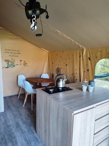 Hébergement AbracadaRoom : Tente Lodge Châtaigne - Image 5