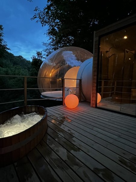 Hébergement AbracadaRoom : Bulle Spa La Grappe - Image 5