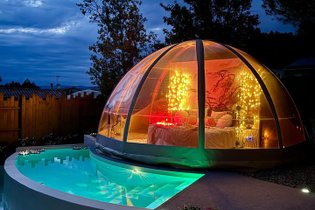 "F"anny - Wigwam, piscine & spa