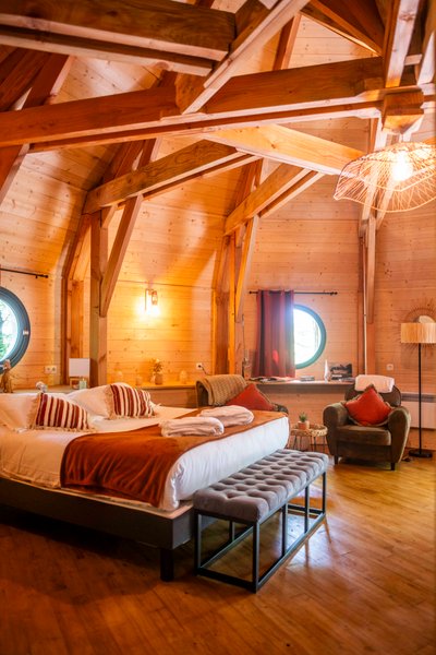 Hébergement AbracadaRoom : La Cabane la Vigne & Spa - Image 5