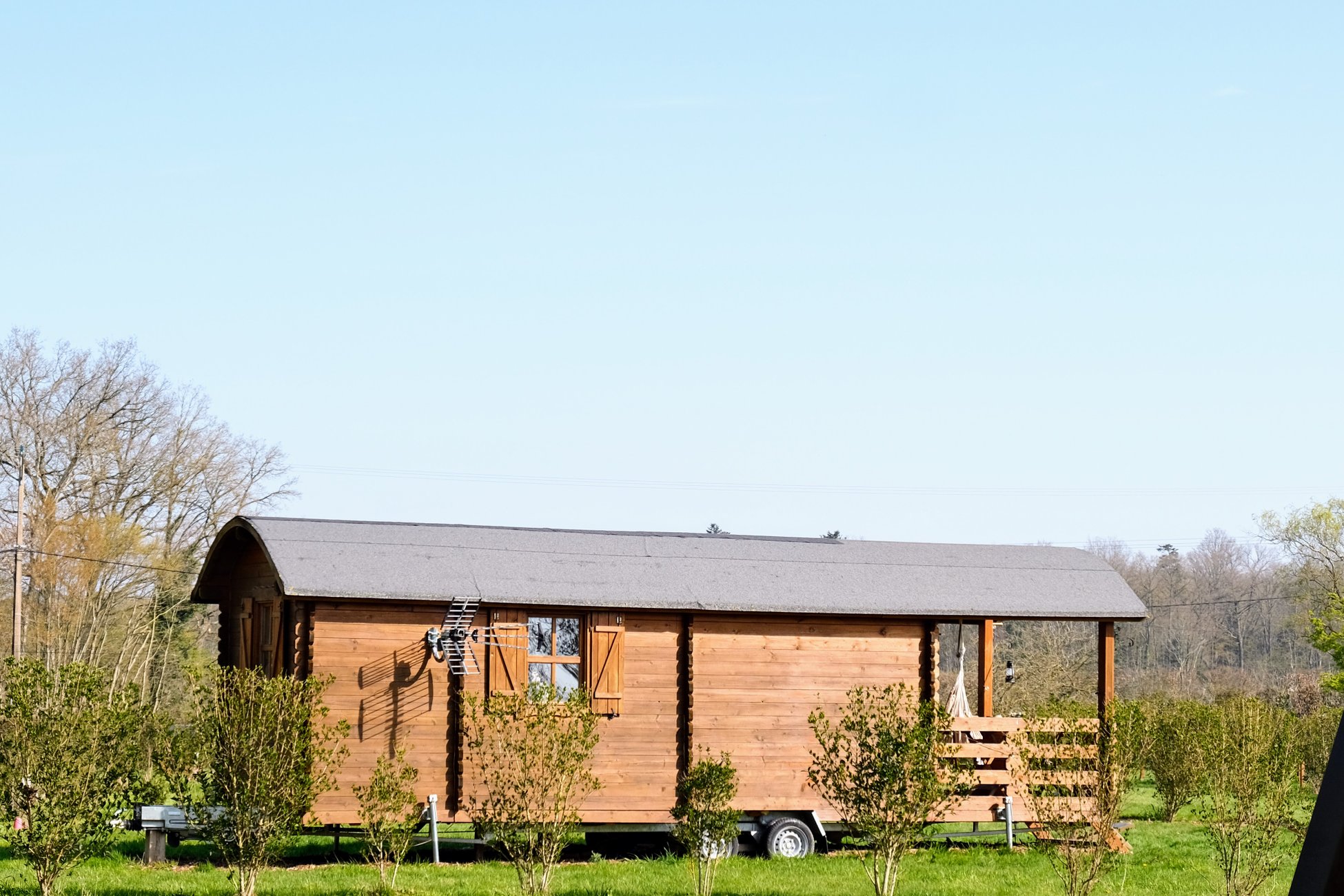 Hébergement UnicStay : Rêve de Roulotte en Normandie – Séjour insolite à Gisay La Coudre