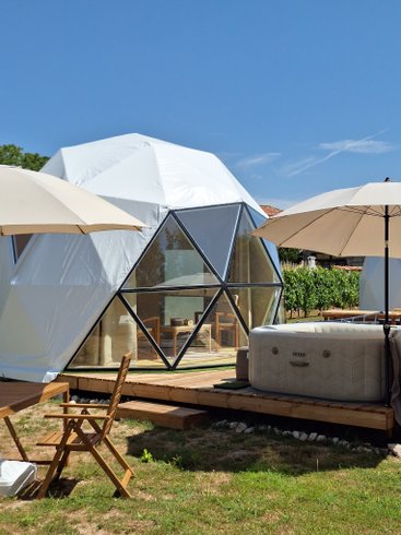 Hébergement AbracadaRoom : Dôme romantique avec petit-déjeuner et jacuzzi - Image 21