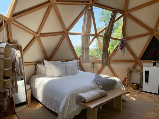 Hébergement AbracadaRoom : Lichen dôme géodésique & Spa - Image 4