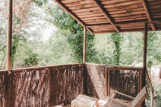 Cabane Tèrra - linge & ménage inclus - clim réversible
