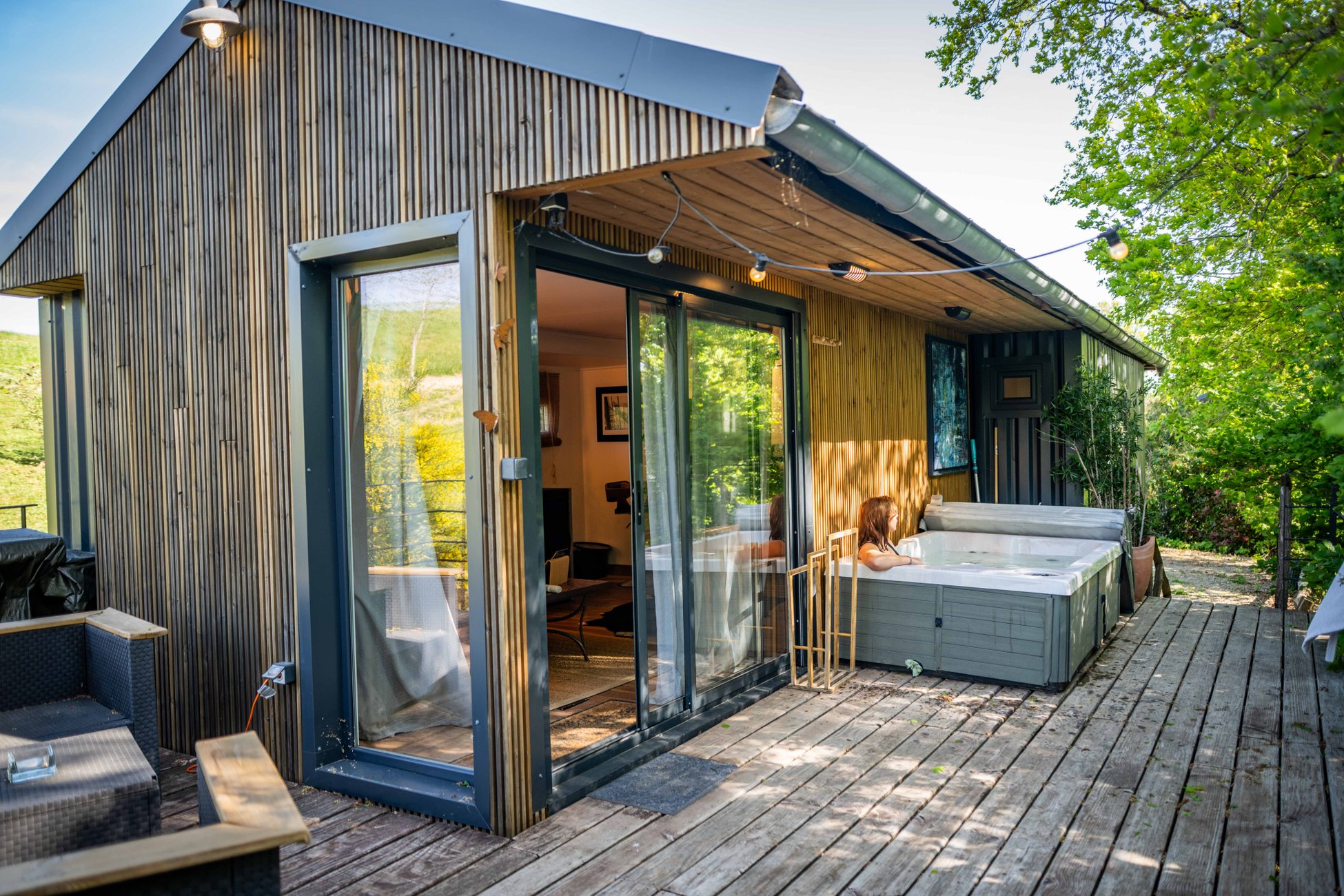 Hébergement UnicStay : Tiny A XXL & Spa à Saint Germain Des Champs