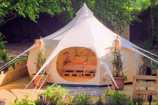 Tente et tente lodge Oise