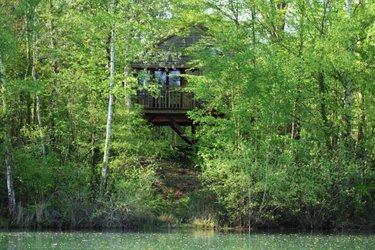 Cabane Canadienne  Échappée Belle à St-Léger-Aux-Bois (2)