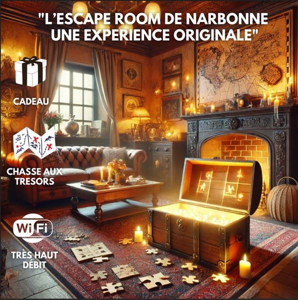 Hébergement AbracadaRoom : Les Trésors de Narbonne - Escape Room - cathèdrale - Image 4