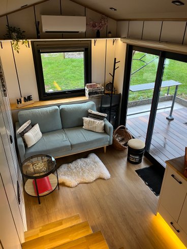 Hébergement AbracadaRoom : Tiny house Athena & Spa - Image 17