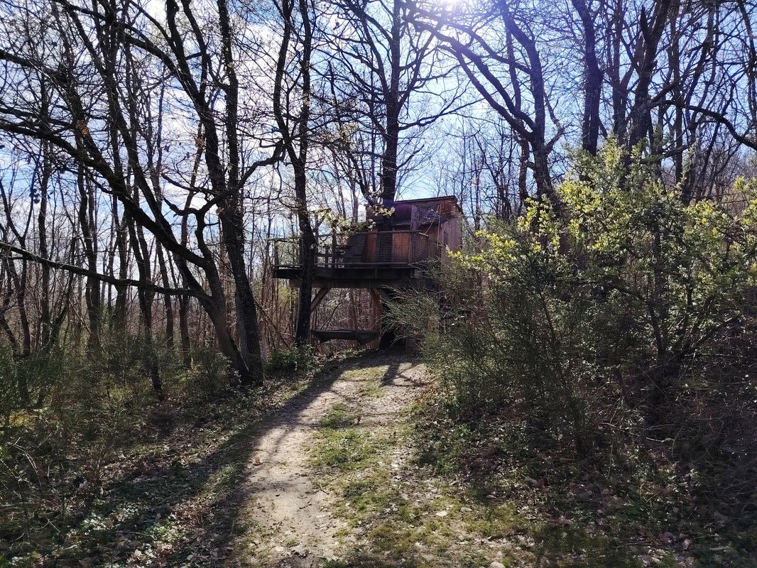 Cabane Coquille - Dormir sous les étoiles à Saint-Donat-Sur-L'herbasse (13)