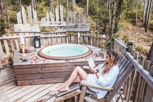 Cabane dans les arbres Hautes-Alpes