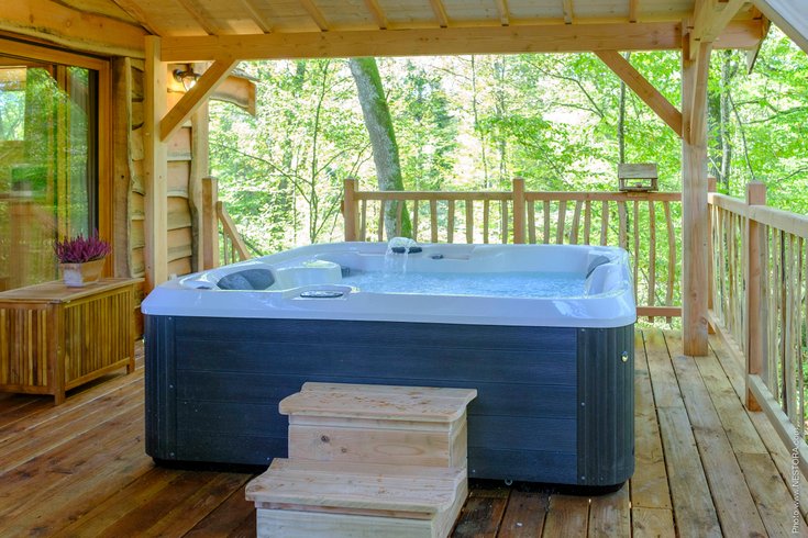 Hébergement AbracadaRoom : La Cabane du Grand Chêne & Spa - Image 11