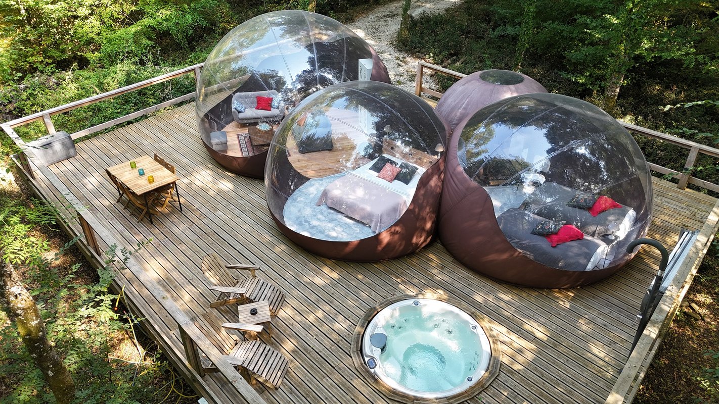 Bulle du  bois & Spa privatif à Epiens (2)
