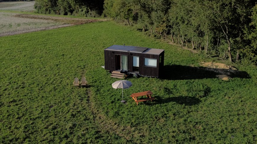 Hébergement AbracadaRoom : Parcel Tiny House - dans une ferme proche Paris - Image 1