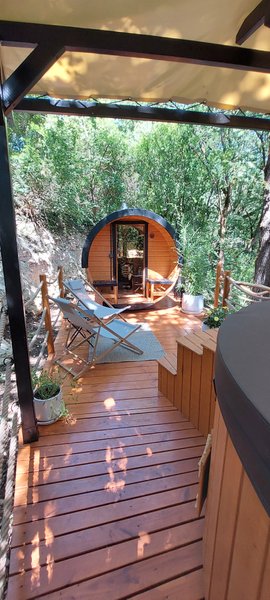 Hébergement AbracadaRoom : Cabane perchée GAIA & Spa - Image 26