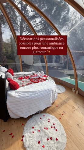 Hébergement AbracadaRoom : "F"anny - Wigwam, piscine & spa - Image 23