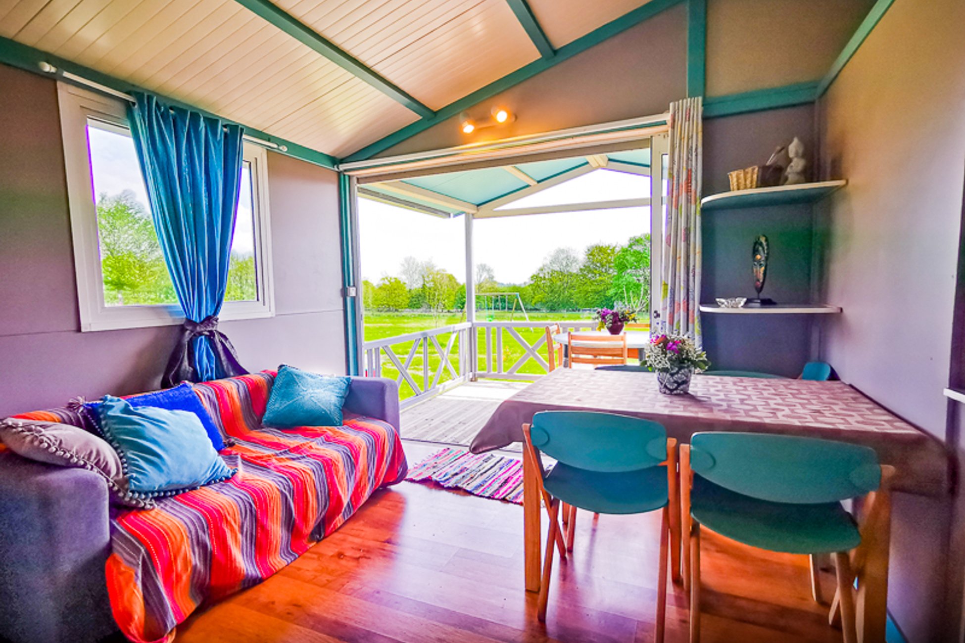 Hébergement UnicStay : Chalet Bleu à Caumont-Sur-Aure