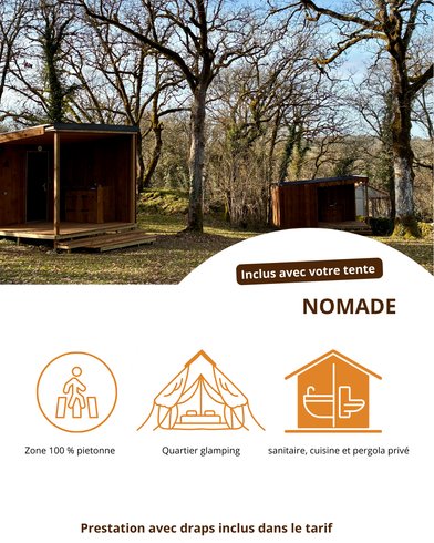 Hébergement AbracadaRoom : Tente nomade - Image 7