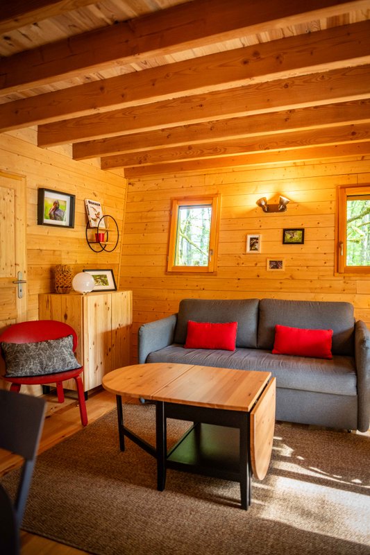 Cabane féérique  Spa - Cigogne noire à Vernois Les Vesvres (17)