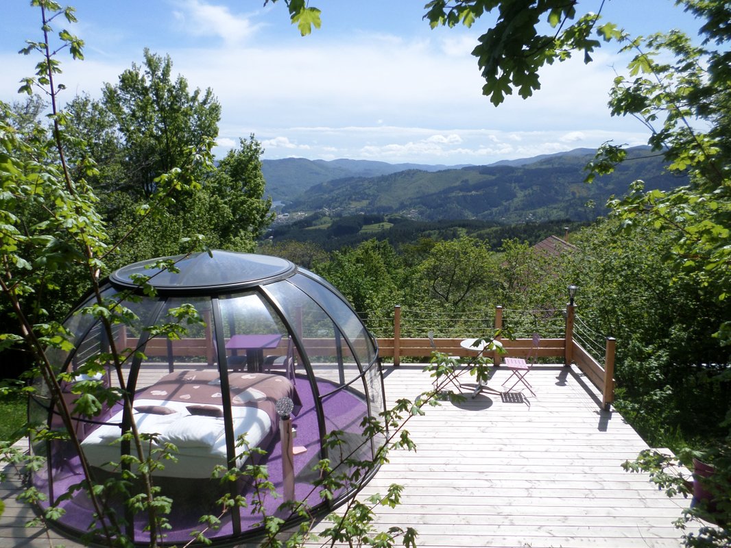 Dôme Romance, accès piscine & SPA à Jaunac (10)