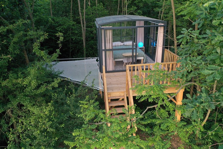 Hébergement AbracadaRoom : La Bulle au bois dormant & spa privatisable - Image 5