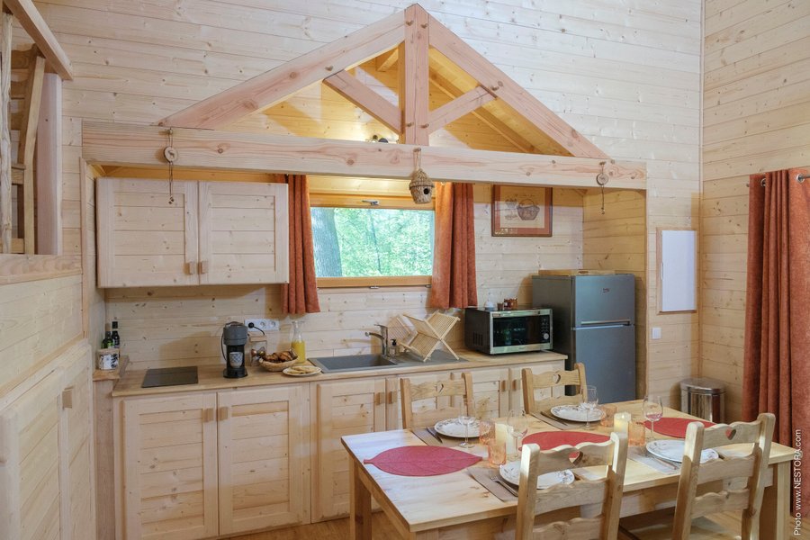 Hébergement AbracadaRoom : La Cabane du Grand Chêne & Spa - Image 17