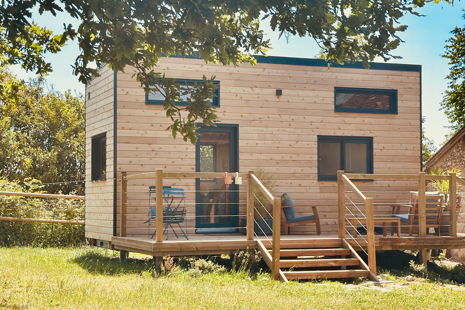 Hébergement UnicStay : Tiny house des 4 vents & Bain nordique à Manou