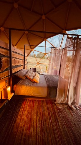 Domaine AbracadaRoom : Les Etoiles de Morphée - Dôme et Wigwam - Image 13