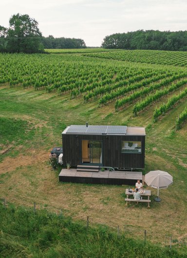 Parcel Tiny House - dans les vignes du Périgord à Ligueux