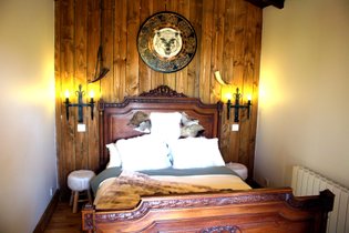 Chambre Viking dans le Beaujolais