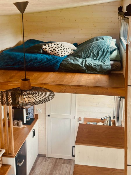 Hébergement AbracadaRoom : Tiny house des 4 vents & Bain nordique - Image 21