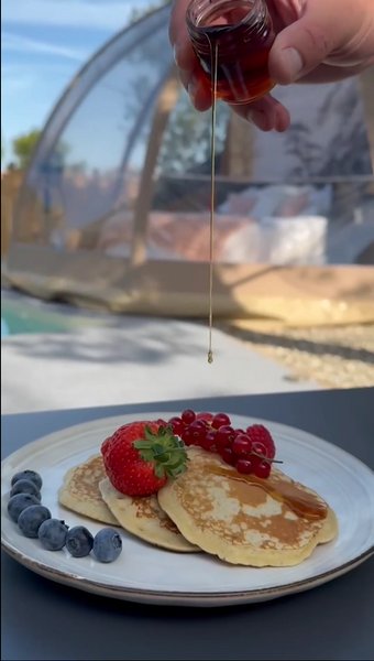 Hébergement AbracadaRoom : "F"anny - Wigwam, piscine & spa - Image 19