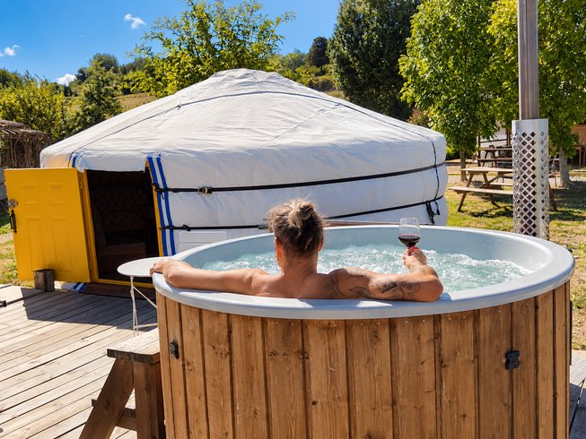 Hébergement AbracadaRoom : Yourte Arkanghai & Bain nordique - Image 2