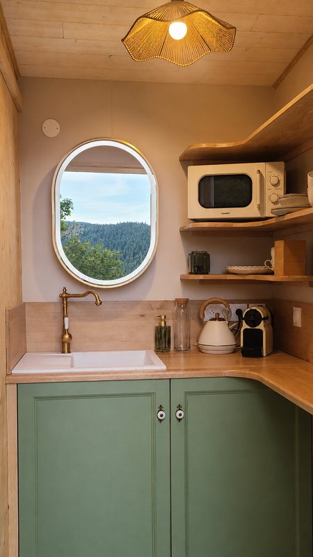 Cabane Là-Haut & SPA à Borée (5)