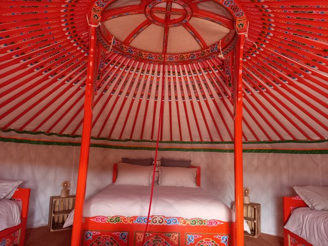 Hébergement AbracadaRoom : Yourte Lavande 1 - Image 6