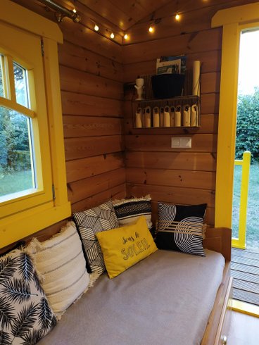 Hébergement AbracadaRoom : La roulotte "Sous le soleil" - Image 11