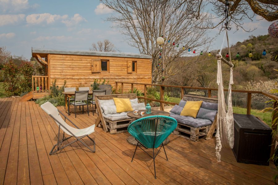 Hébergement AbracadaRoom : Roulotte la Clé du Luberon & SPA - Image 8