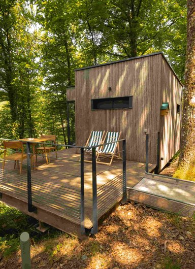 Cabane Epicéa à Meyrignac L’eglise