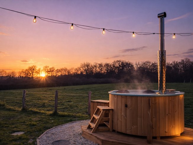 Domaine AbracadaRoom : Roulotte romantique à la campagne – Parenthèse insolite en Bourgogne | Autun · Morvan - Image 1