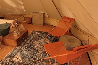 Tente et tente lodge Dordogne