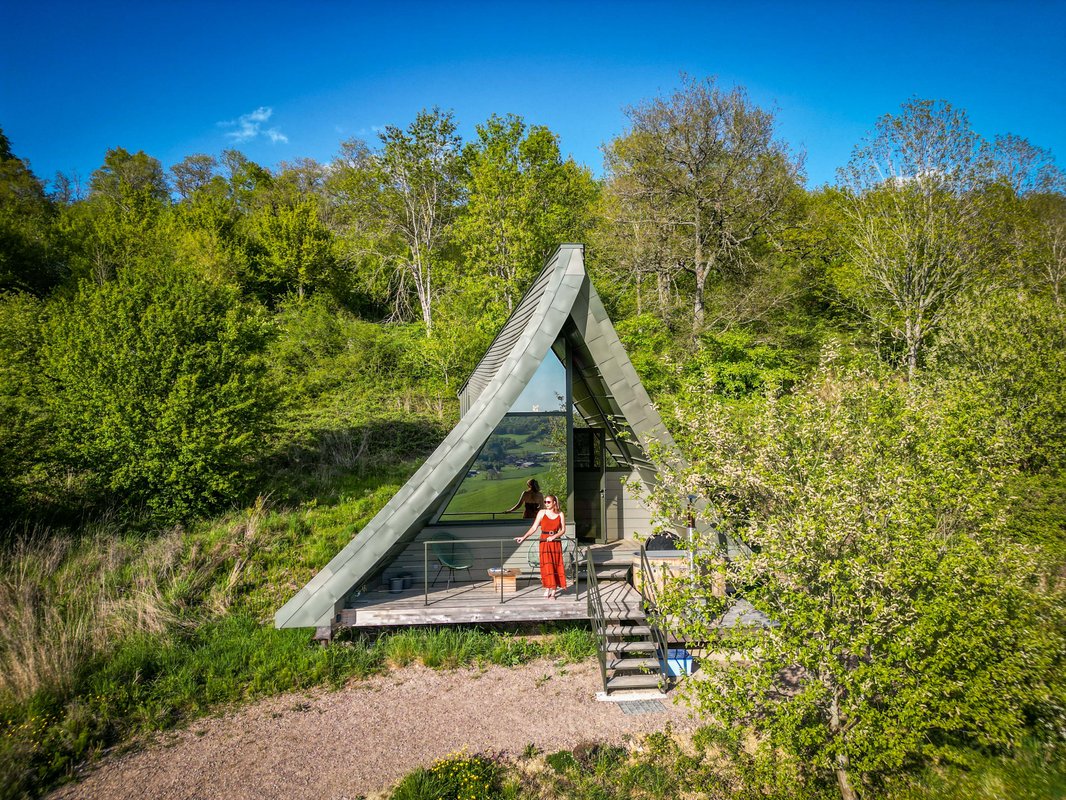 Etno : ecolodge de luxe en pleine nature avec vue et bain nordique à Massingy-Lès-Vitteaux (4)