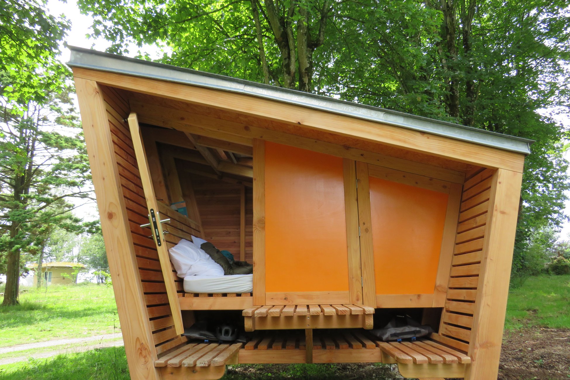 Hébergement UnicStay : Cyclocabane - Orange à Melgven