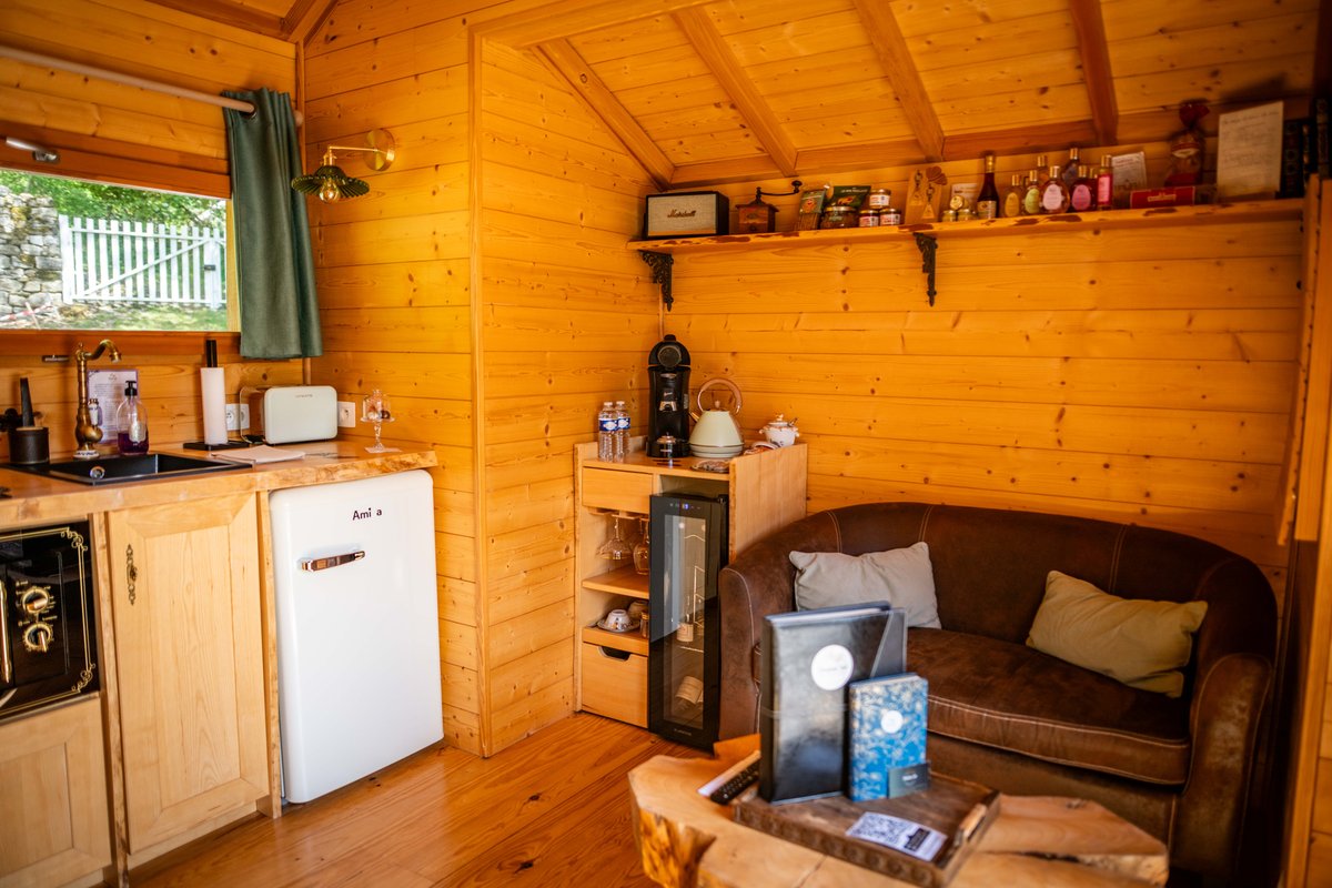 La cabane du Domaine des Ecus d'Or à La Bussière Sur Ouche (28)