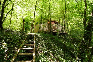 Cabane Spa Indigo à St-Léger-Aux-Bois (1)