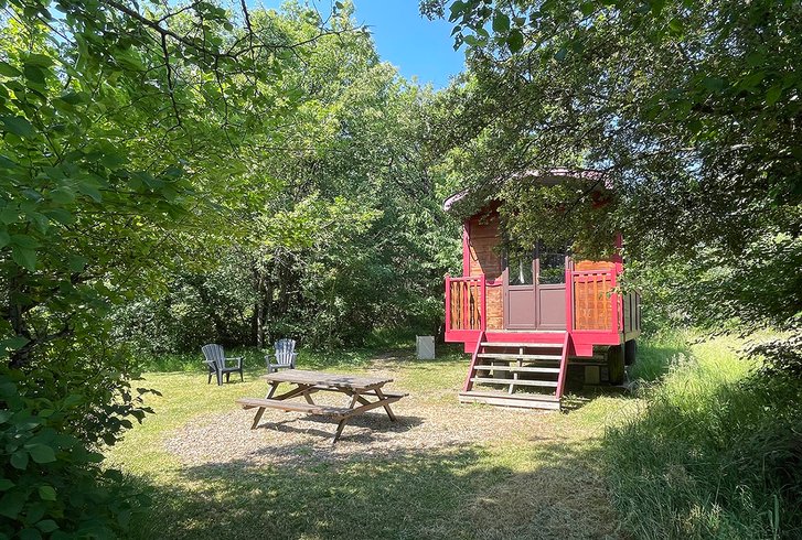 Hébergement AbracadaRoom : Roulotte Coquelicot - Image 2