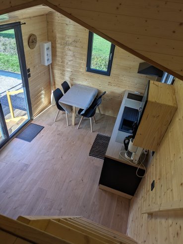 Hébergement AbracadaRoom : Tiny house du bois prié & Spa - Image 7